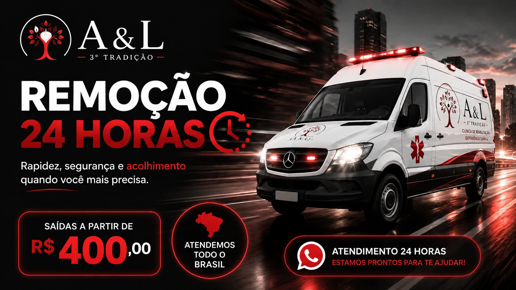 Remoção e acolhimento A & G
